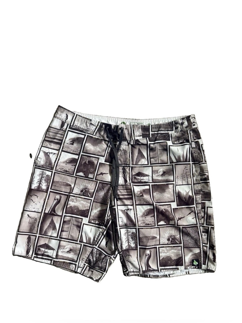 Hippy Tree Mens Swim Trunks